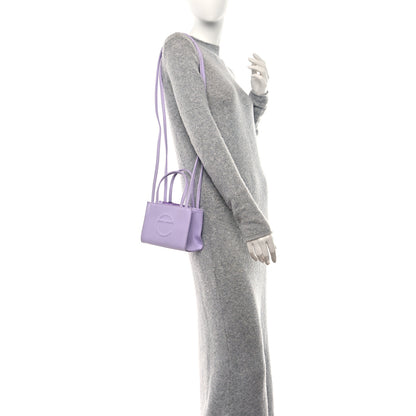 Telfar Vegan Leather Small Shopping Bag Lavender 2 of 9