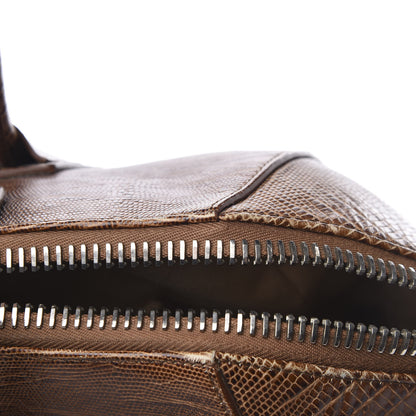 Givenchy Calfskin Lizard Embossed Medium Antigona Brown 12 of 17