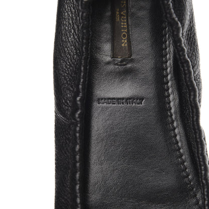 Louis Vuitton Calfskin Lemon Ballerina Flats 40 Black 8 of 9