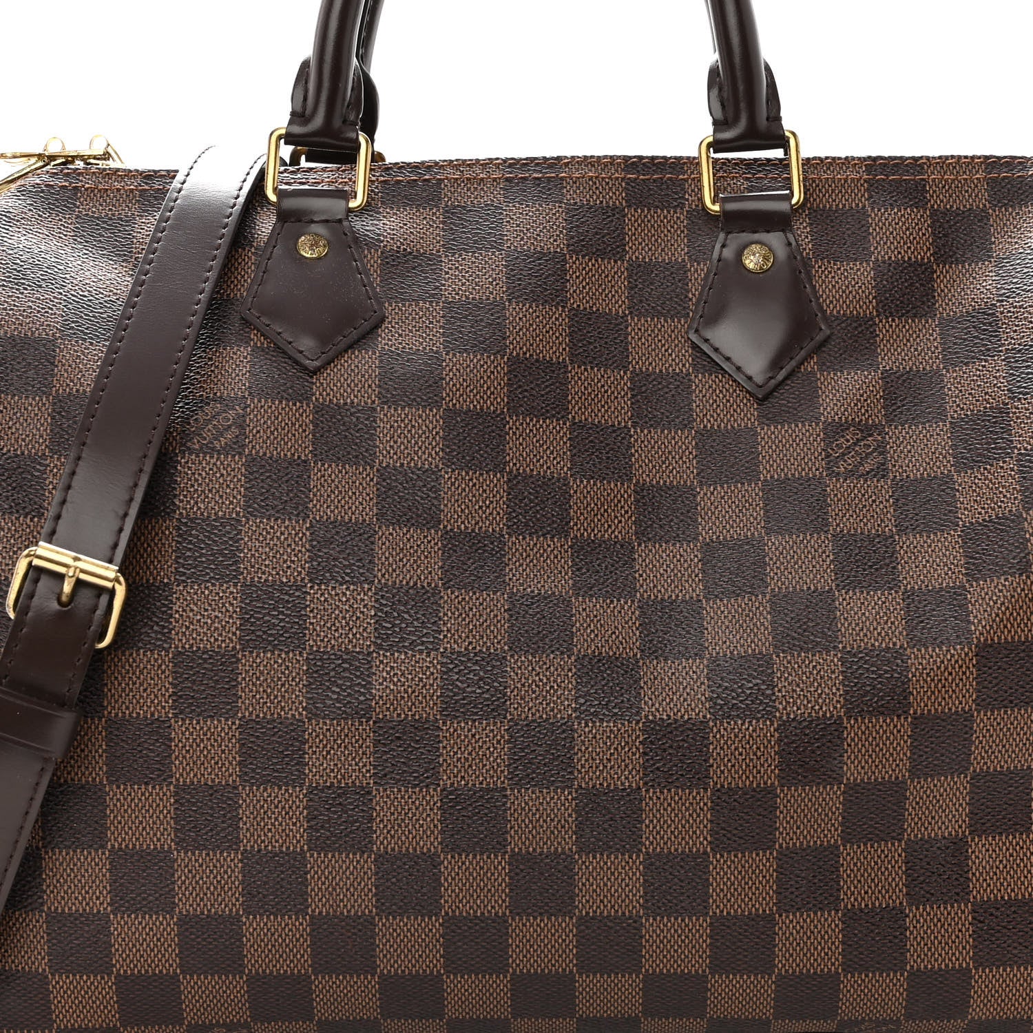Louis Vuitton Damier Ebene Speedy Bandouliere 30 8 of 11