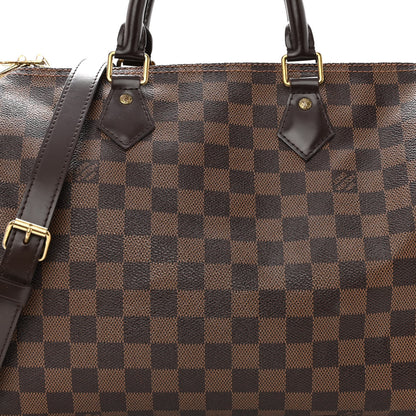 Louis Vuitton Damier Ebene Speedy Bandouliere 30 8 of 11