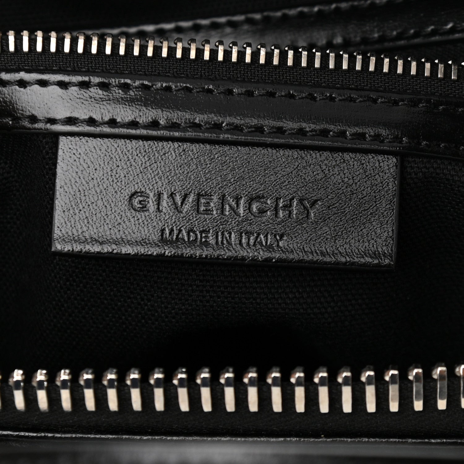 Givenchy Shiny Lord Calfskin Small Antigona Black 6 of 10