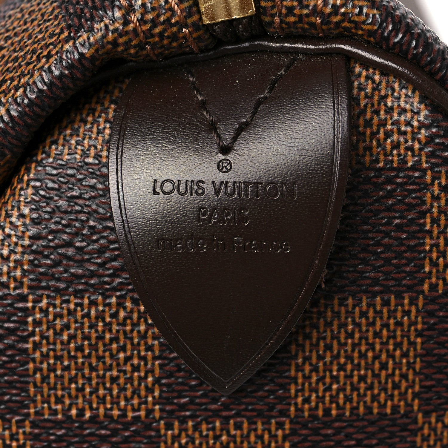 Louis Vuitton Damier Ebene Speedy 30 6 of 7