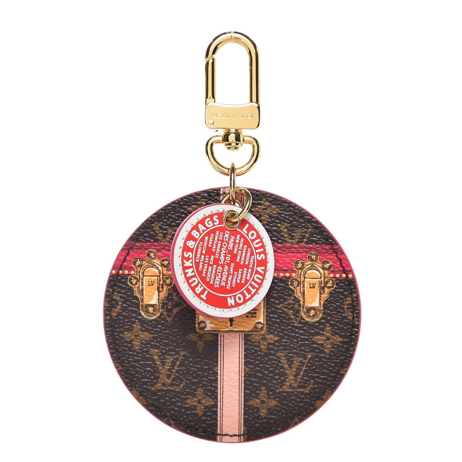 Louis Vuitton Monogram Summer Trunks Bag Charm Key Holder 1 of 3
