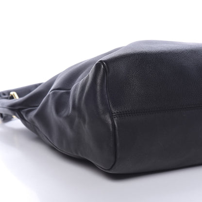 Tom Ford Calfskin Zipper Strap Hobo Black 8 of 10