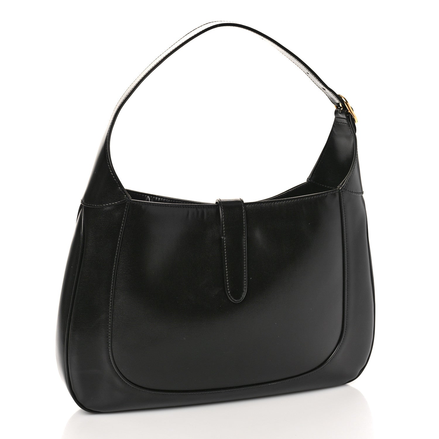 Gucci Boarded Dyana Lux Calfskin Medium Jackie 1961 Hobo Black 3 of 9