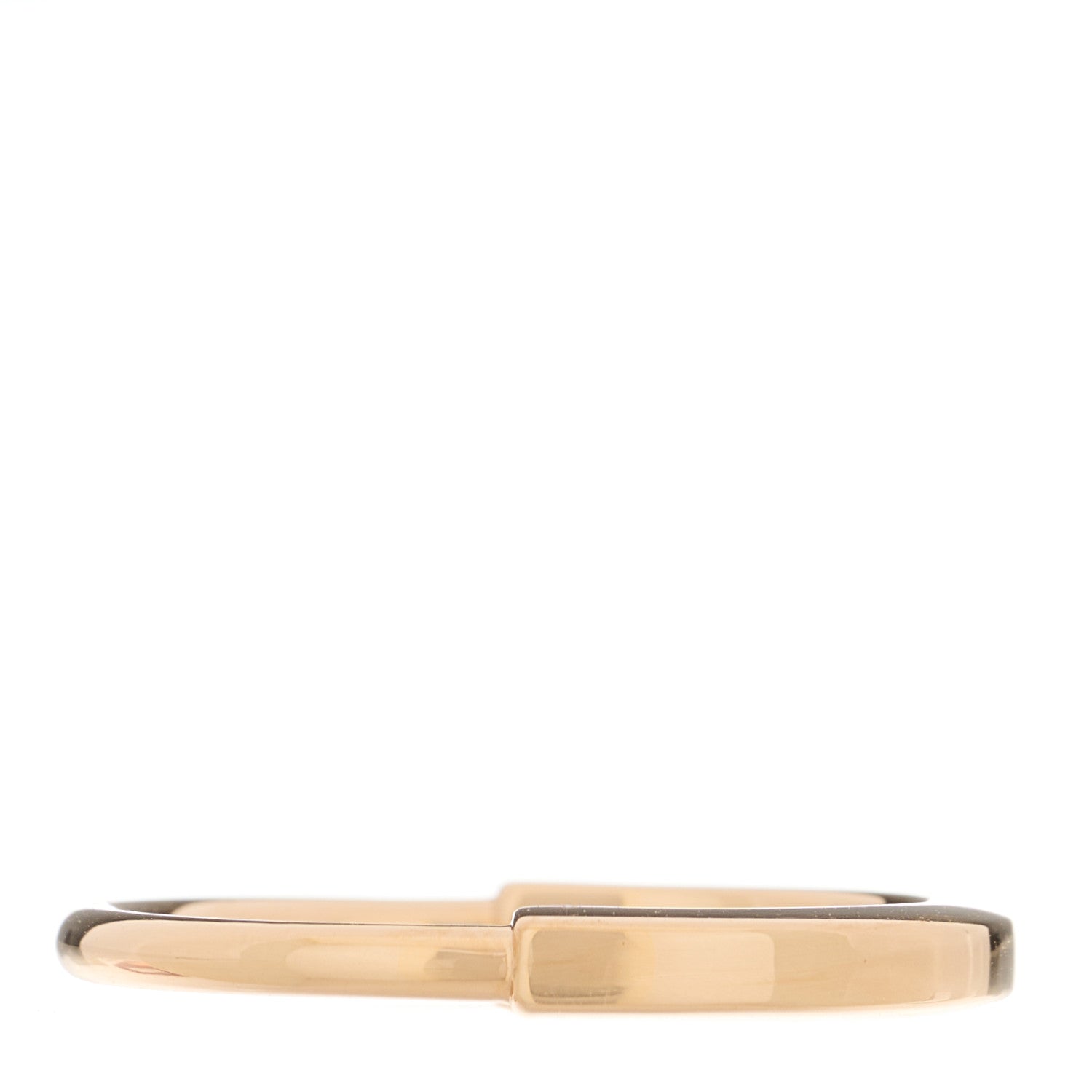 Tiffany 18K Rose Gold Lock Ring 63 10.5 3 of 6