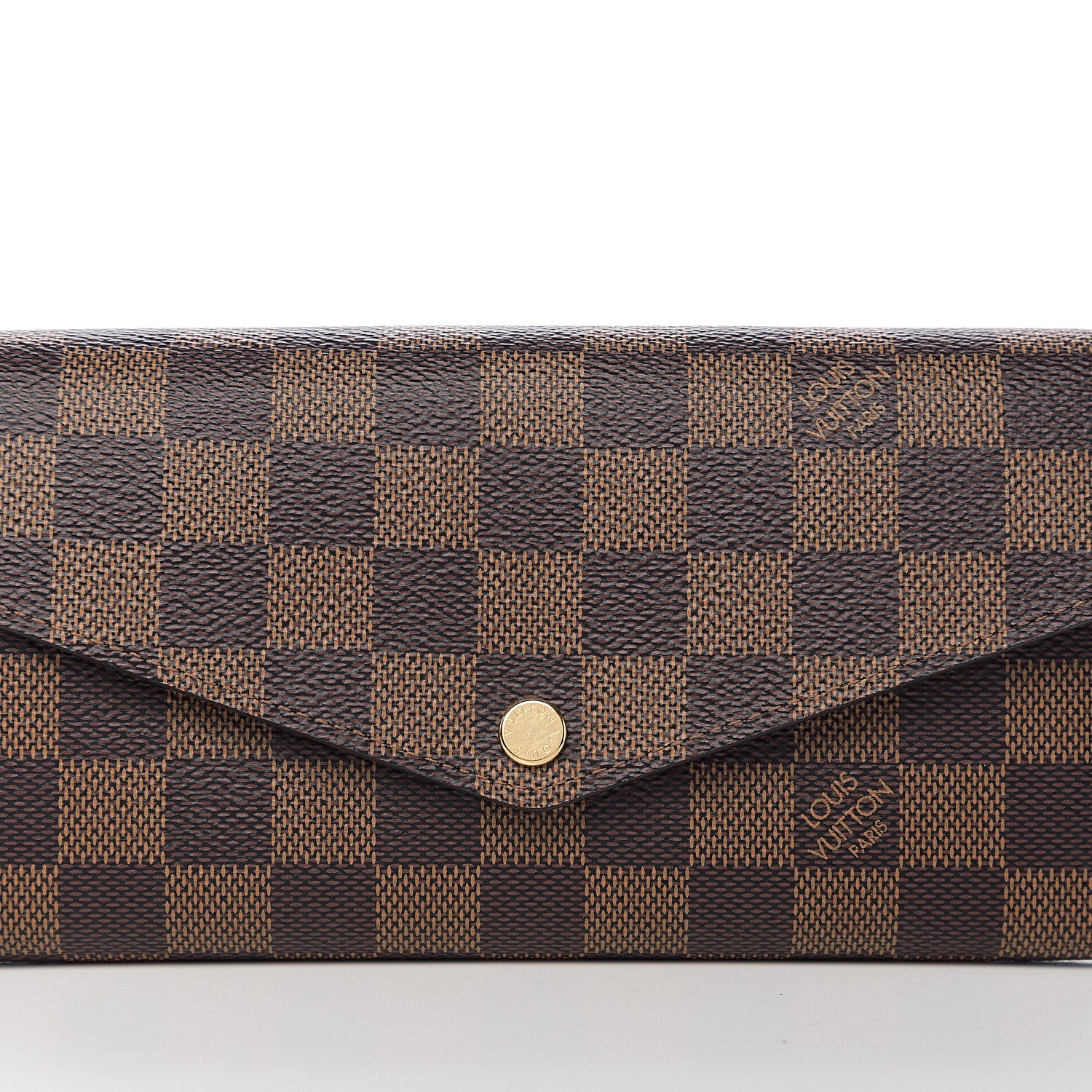 Louis Vuitton Damier Ebene Sarah Wallet NM 6 of 7