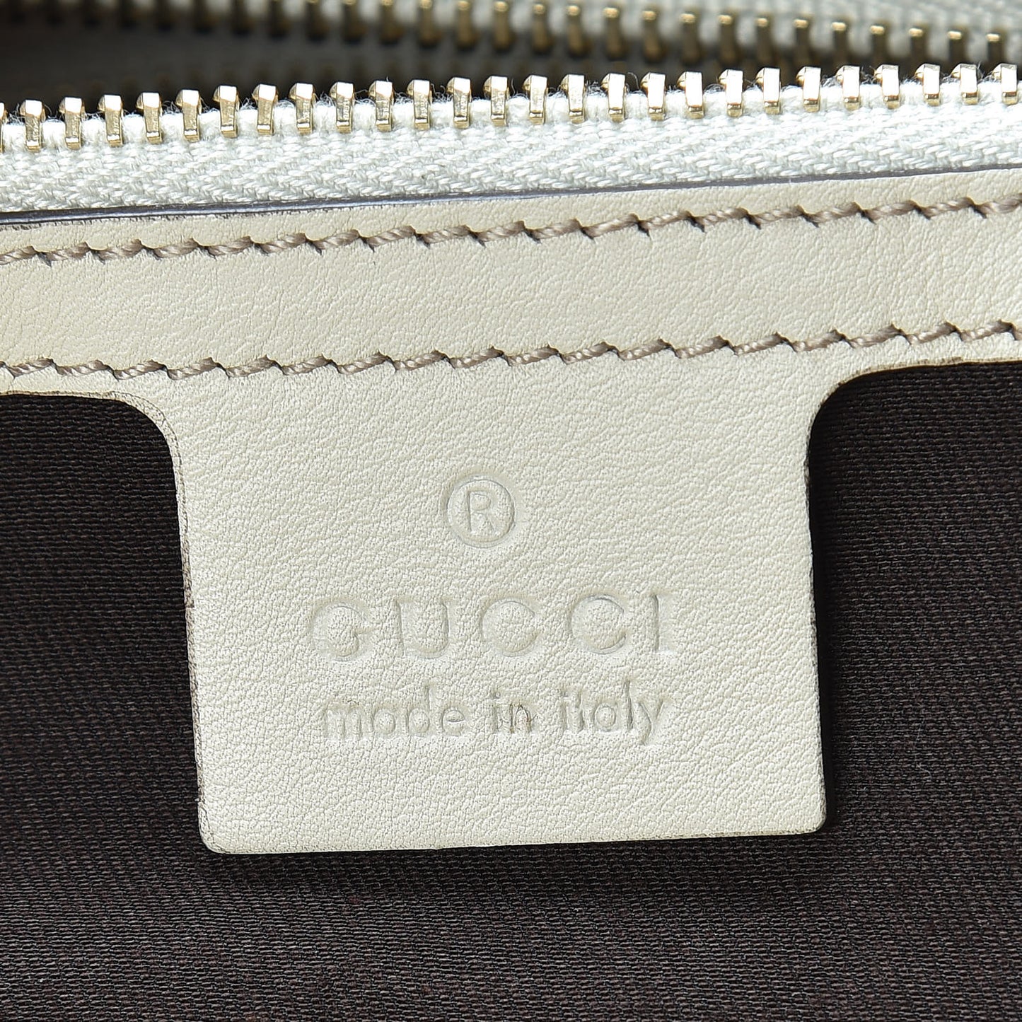 Calfskin Medium Britt Boston Ivory
