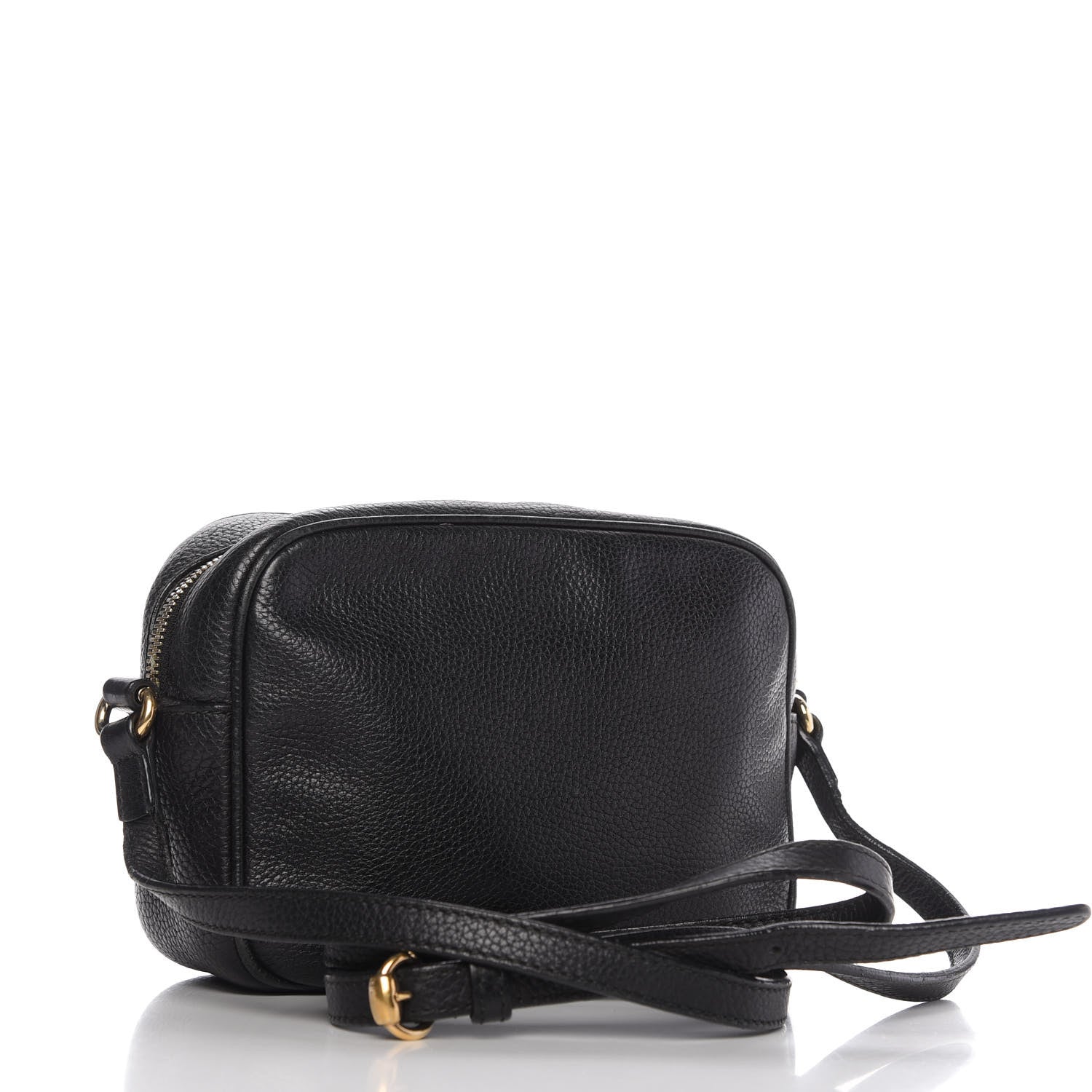 Gucci Pebbled Calfskin Small Soho Disco Bag Black 3 of 9