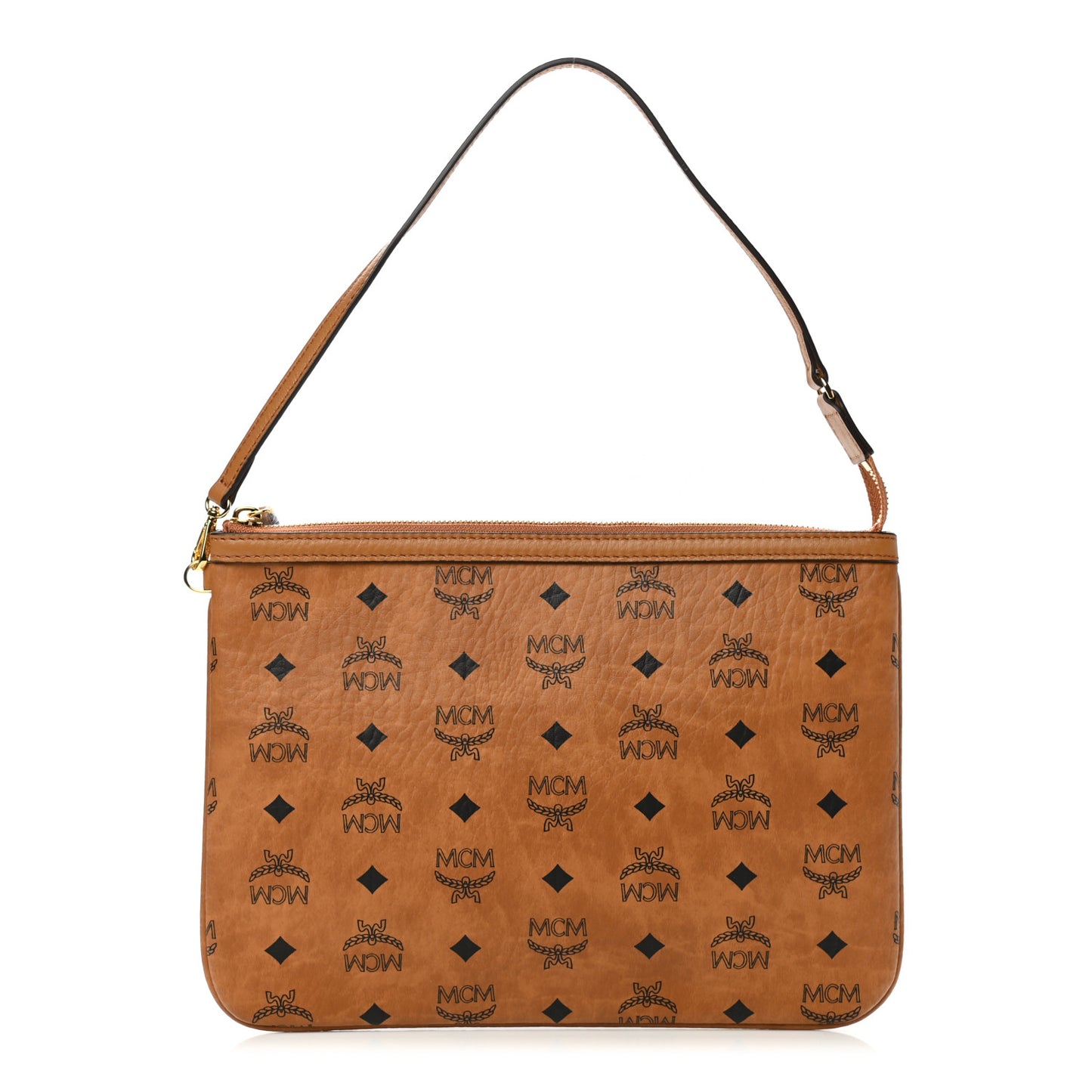 Visetos Liz Shopper Tote Pouch Cognac