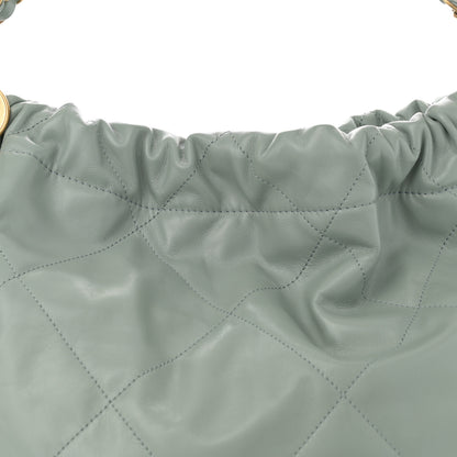 Chanel Shiny Calfskin Quilted Chanel 22 Grey 9 of 11