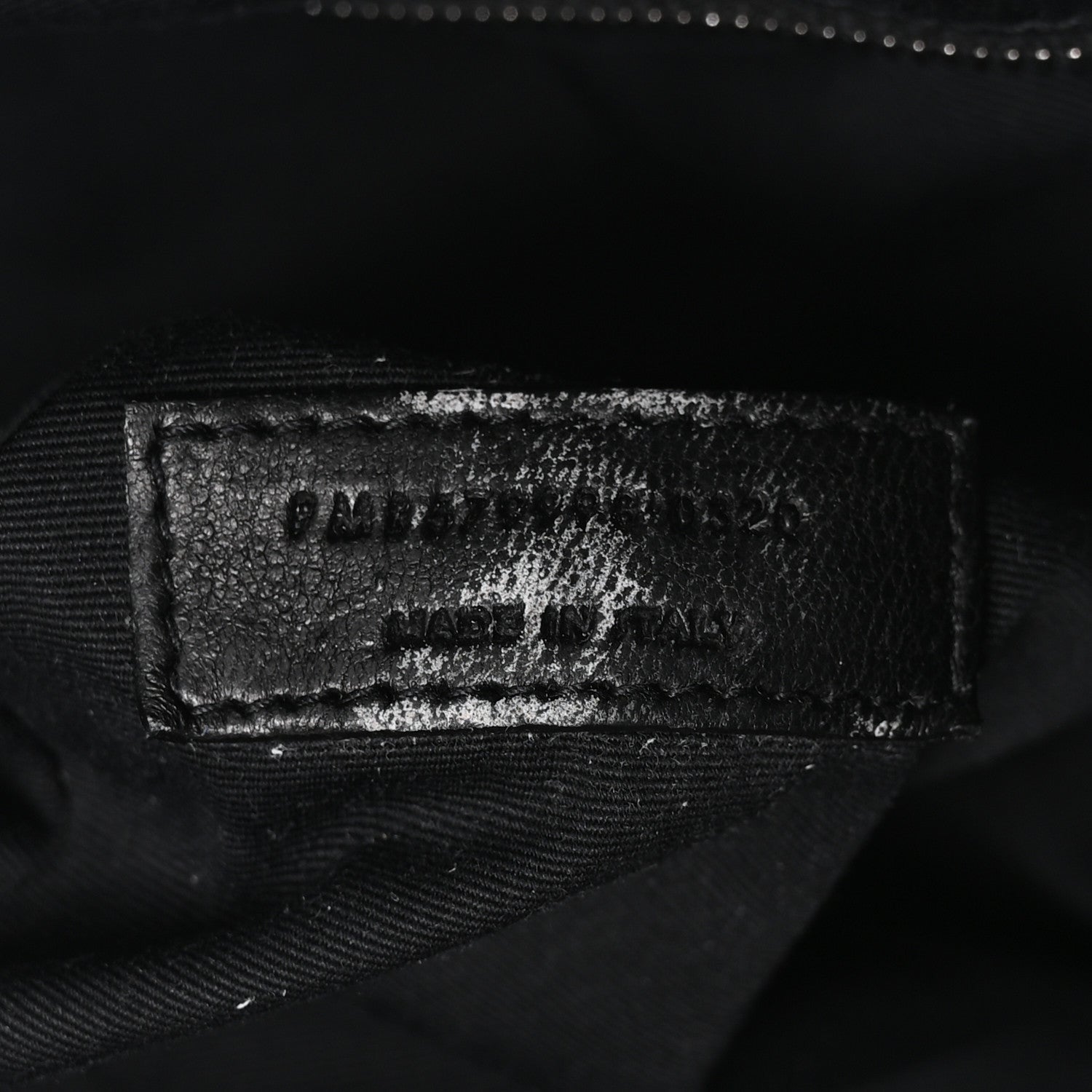 Saint Laurent Crinkled Calfskin Matelasse Monogram Medium Niki Shopper Tote Black 7 of 10