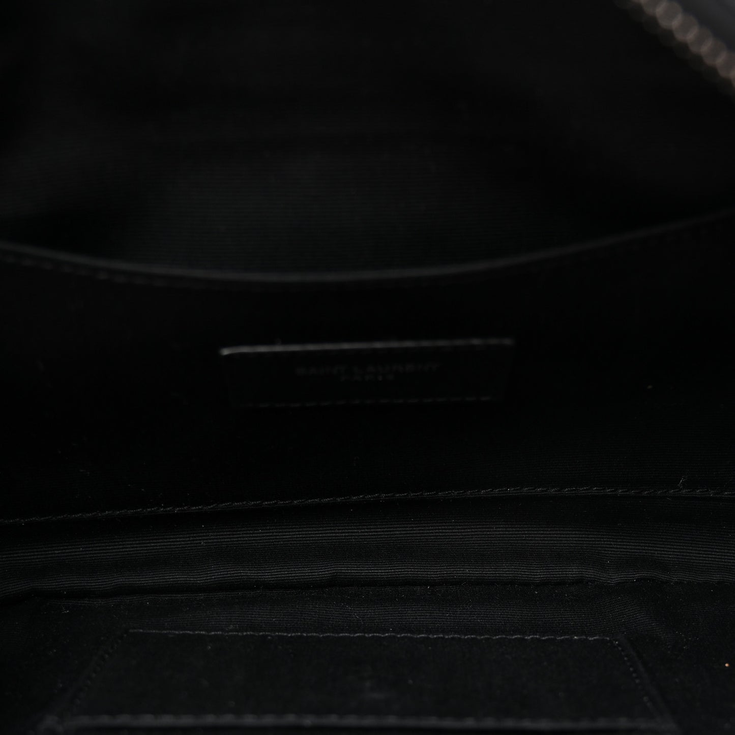 Lambskin Monogram Belt Bag  Black