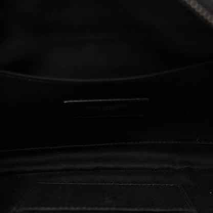 Saint Laurent Lambskin Monogram Belt Bag  Black 5 of 10