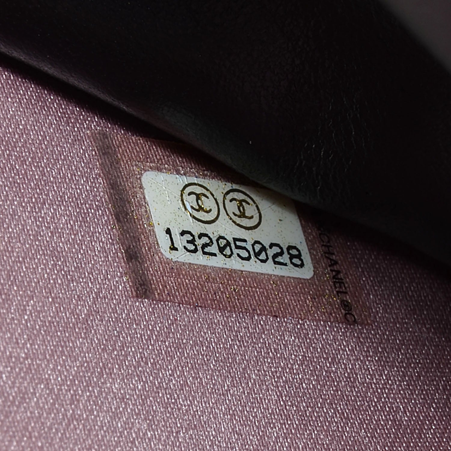 Chanel Lambskin Camellia Embossed Wallet on Chain WOC Black 7 of 7