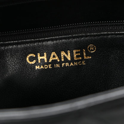Chanel Lambskin Quilted Medallion Tote Black 6 of 10