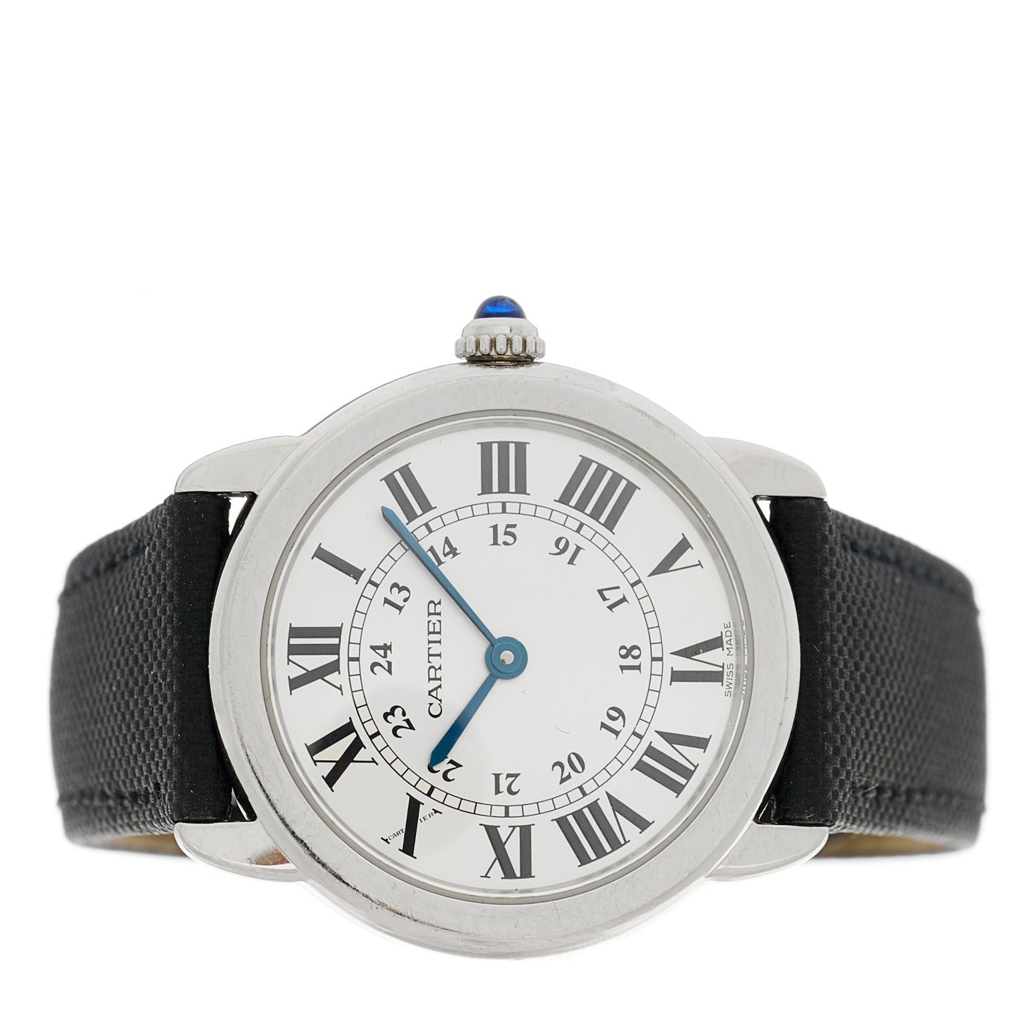 Stainless Steel Calfskin 29mm Ronde Solo Quartz Watch