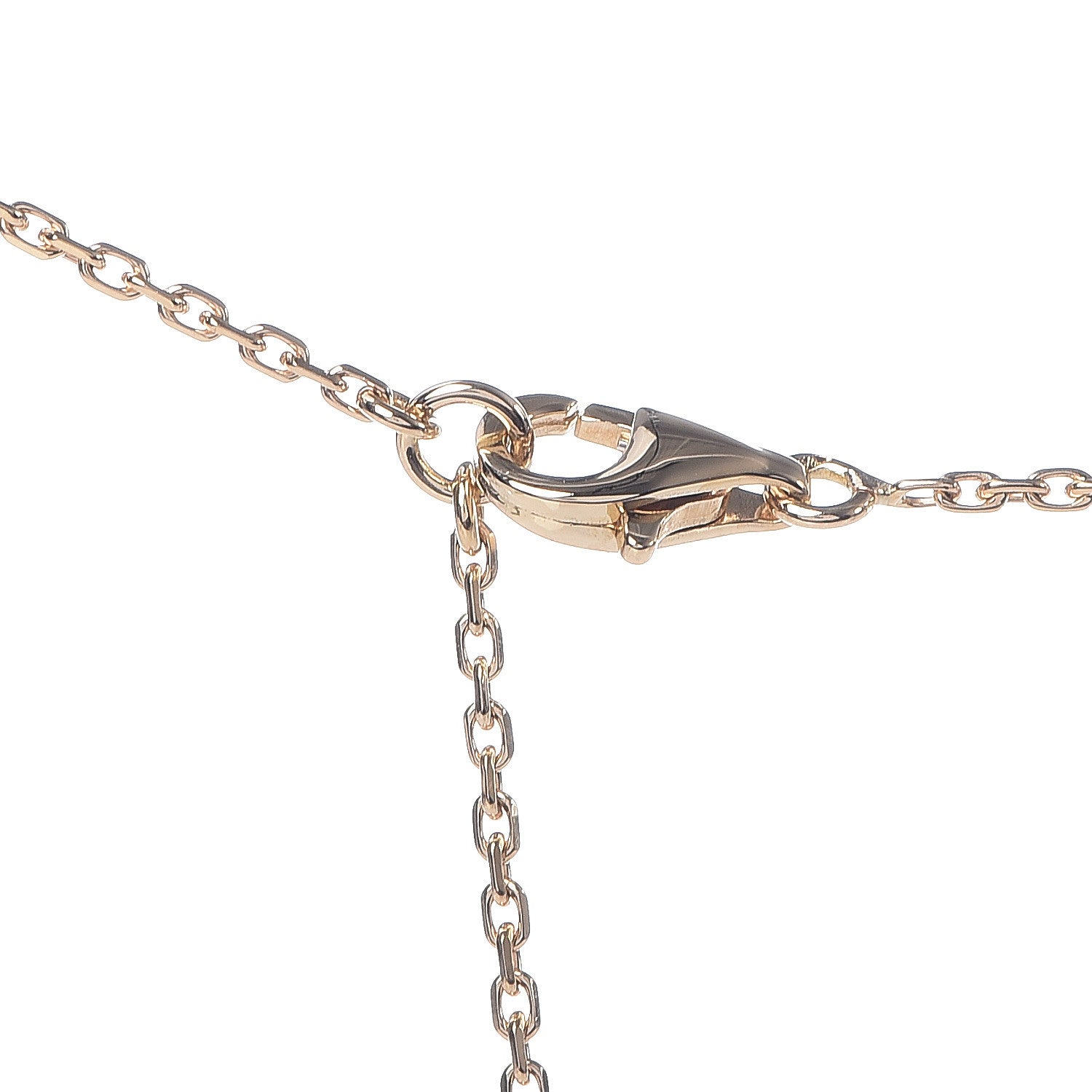 Van Cleef & Arpels 18K Yellow Gold Black Onyx Vintage Alhambra Pendant Necklace 5 of 7