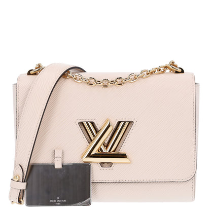 Louis Vuitton Epi Twist Shoulder Bag MM White 3 of 10