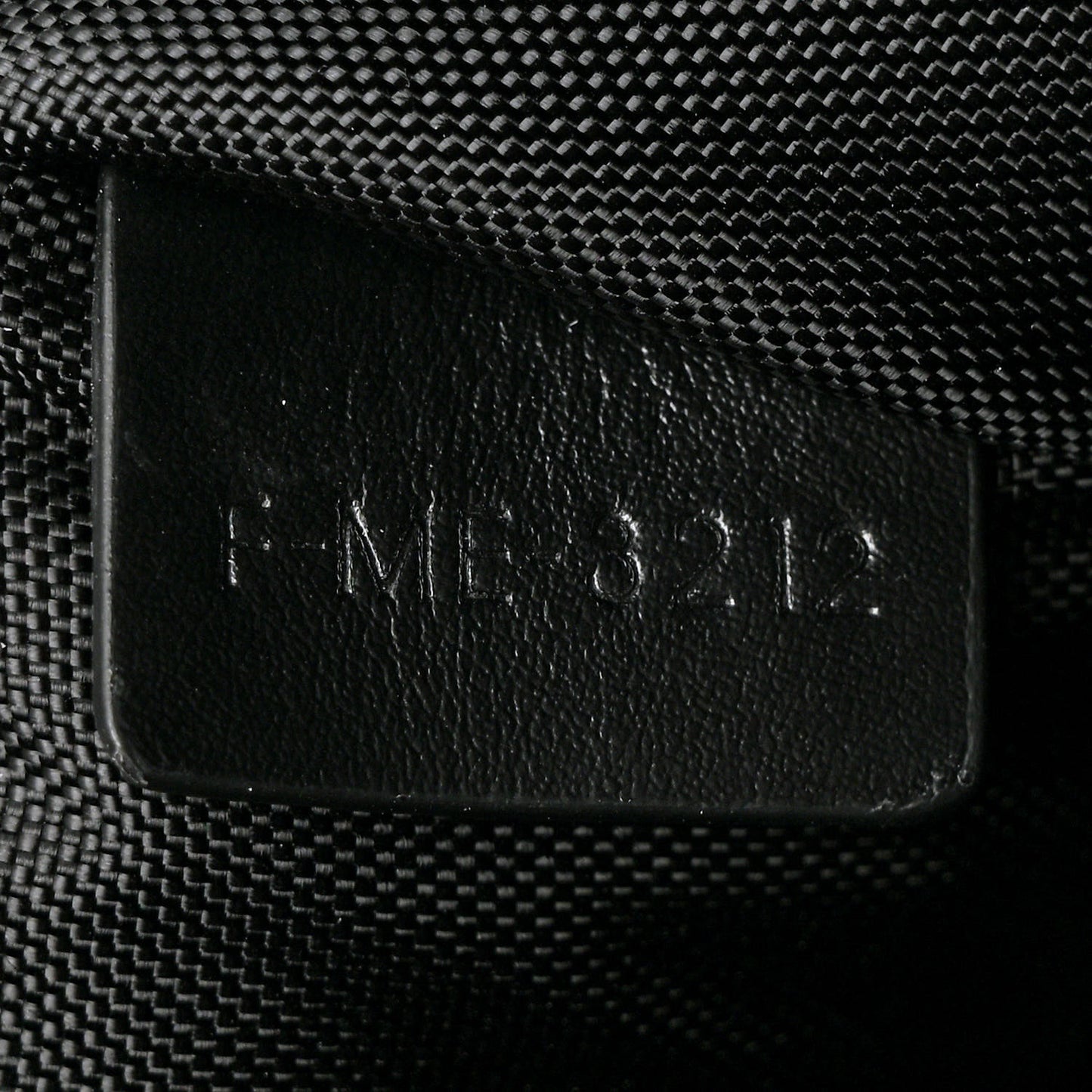 Cotton Gabardine Logo Print Messenger Bag Black