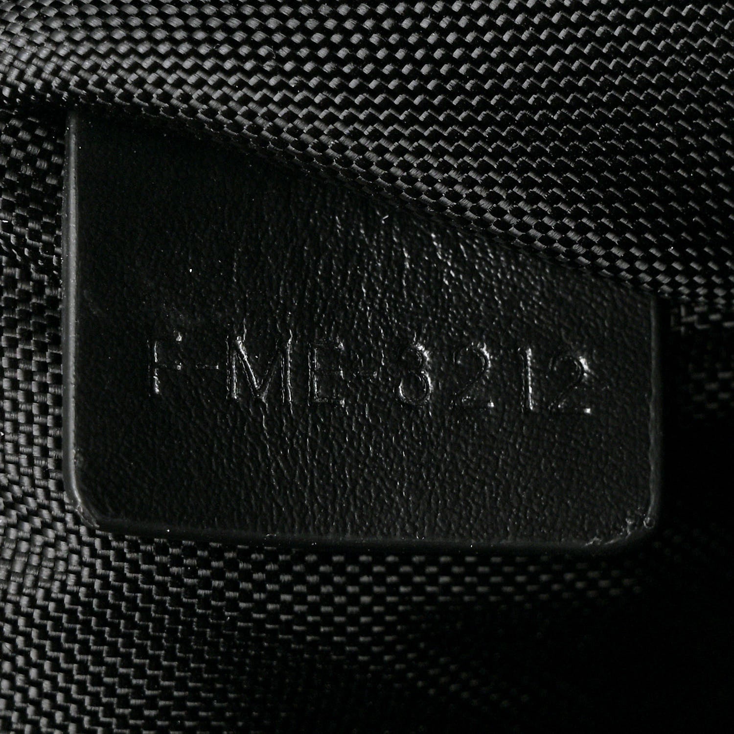 Celine Cotton Gabardine Logo Print Messenger Bag Black 6 of 10