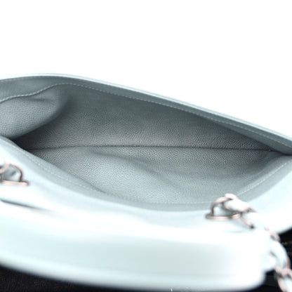 Chanel Caviar Lambskin Quilted Large Coco Break Shopping Bag Grey 9 of 15