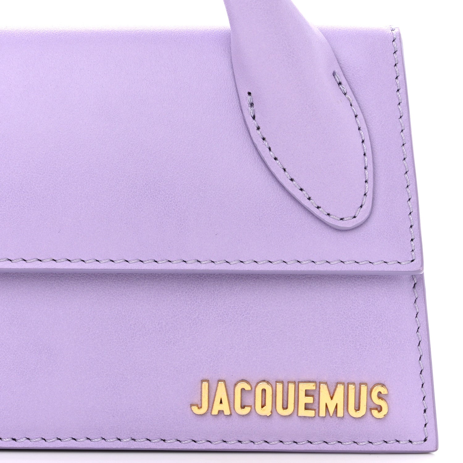 Jacquemus Smooth Calfskin Le Chiquito Long Lilac 7 of 11