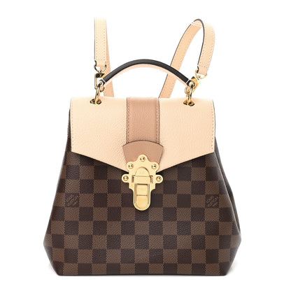 Louis Vuitton Damier Ebene Clapton Backpack Creme 1 of 8