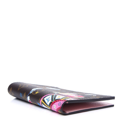 Louis Vuitton Monogram 2020 Christmas Animation Big Wheel Passport Cover Rose Ballerine 4 of 4