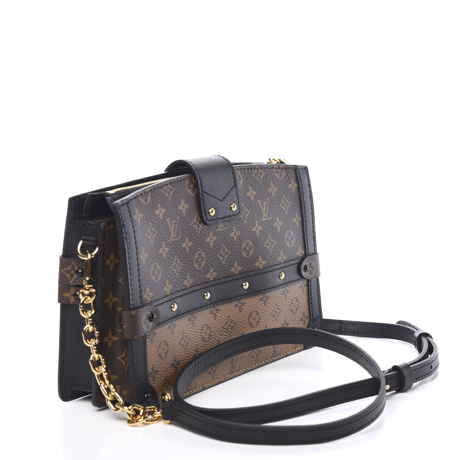 Louis Vuitton Reverse Monogram Trunk Clutch 2 of 9