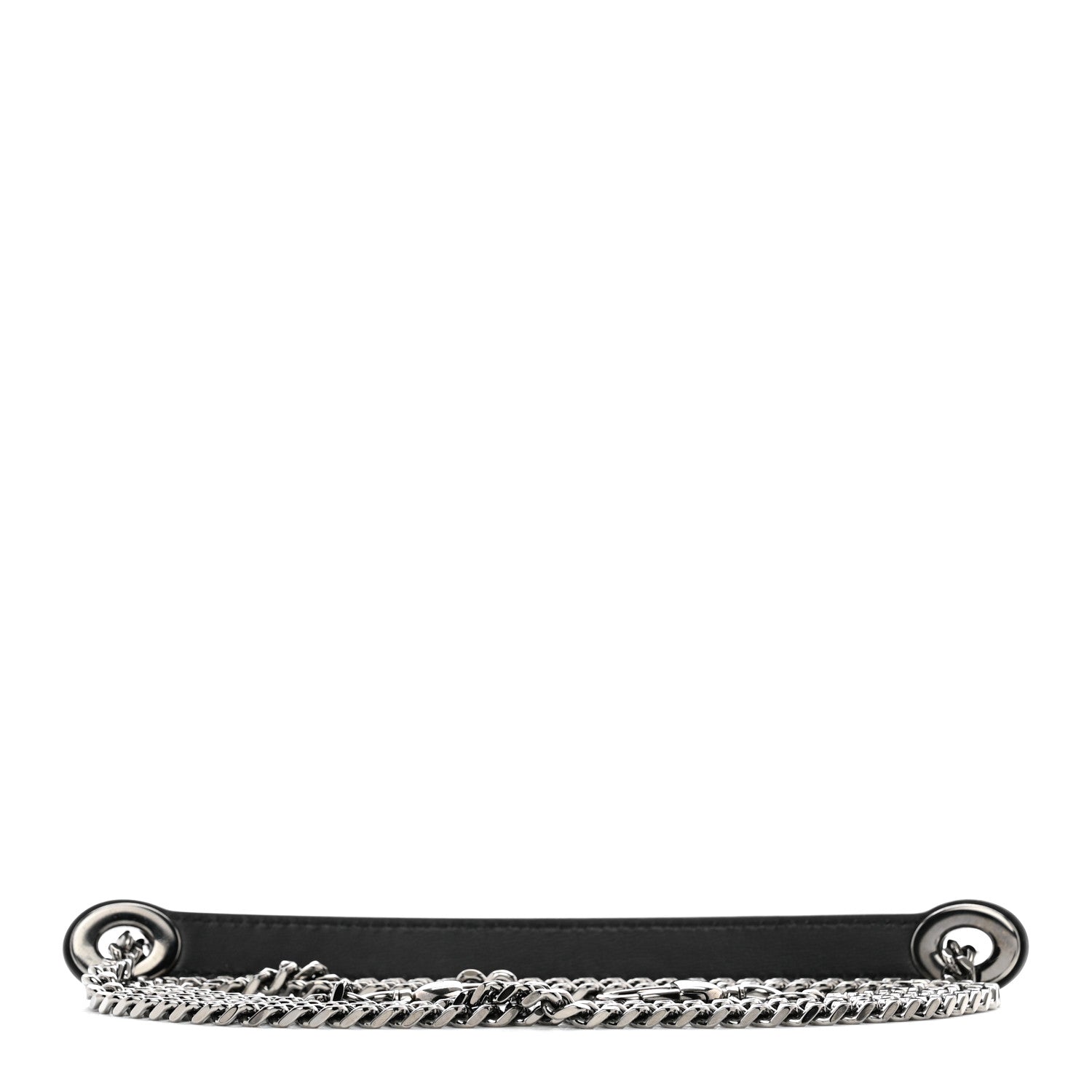 Christian Dior Christian Dior dark silver chain shoulder strap 2 of 3