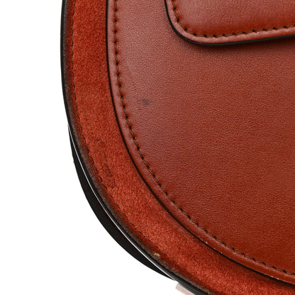 Chloe Calfskin Suede Large Tess Bag Sepia Brown 17 of 21