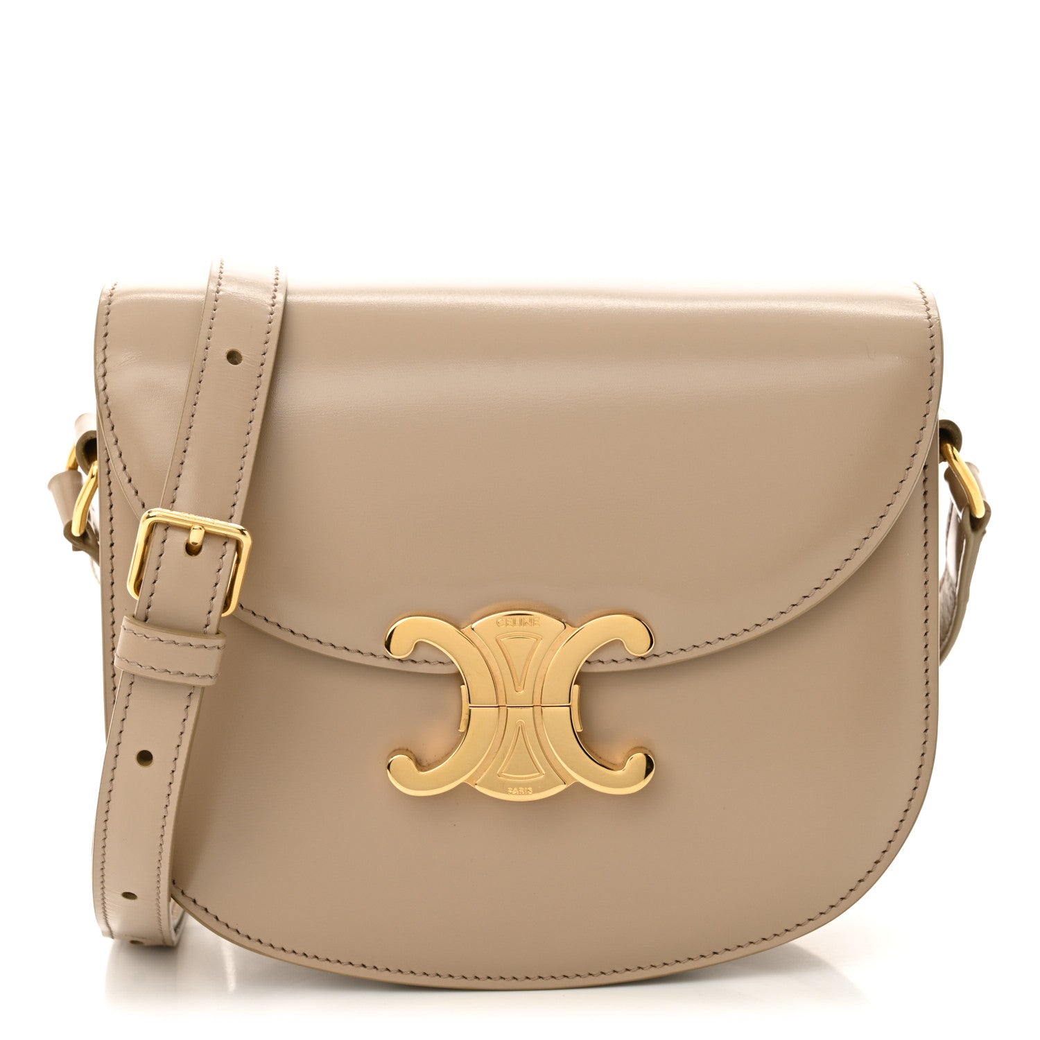 Celine Shiny Calfskin Teen Besace Safari 1 of 13