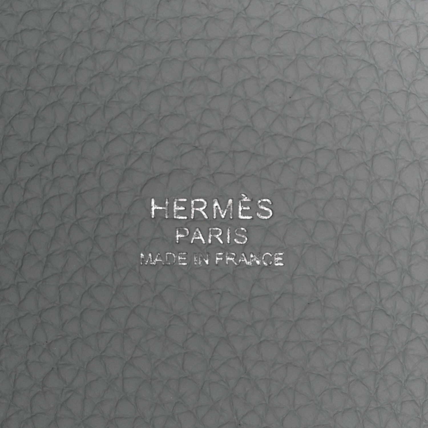 Hermes Taurillon Clemence Picotin Lock 18 PM Bleu Pale 6 of 11