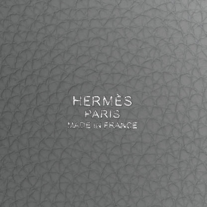 Hermes Taurillon Clemence Picotin Lock 18 PM Bleu Pale 6 of 11