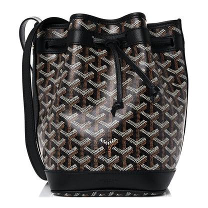 Goyard Goyardine Petit Flot Bucket Bag PM Black 1 of 9