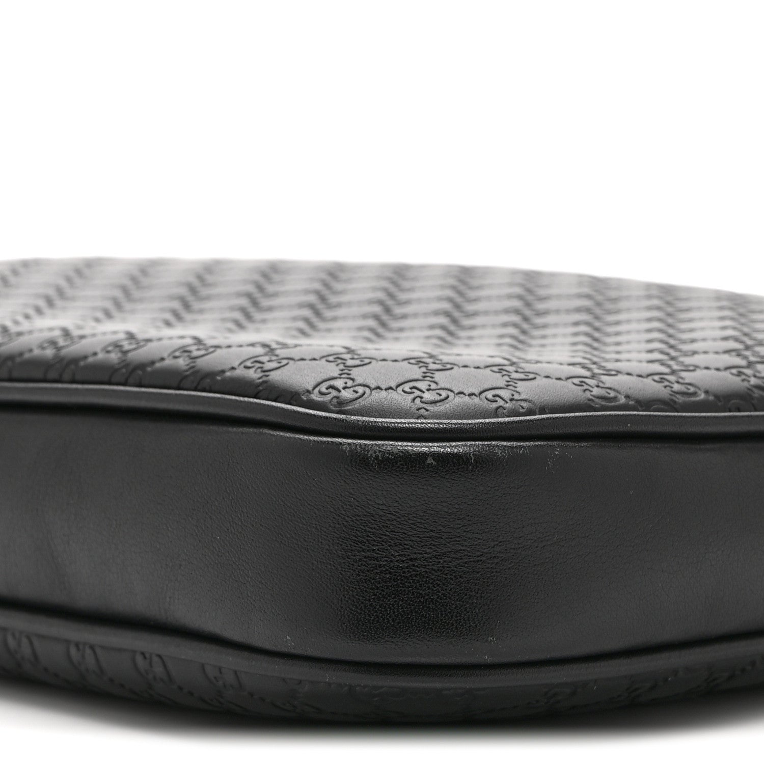 Gucci Microguccissima GG Wristlet Pouch Black 11 of 11