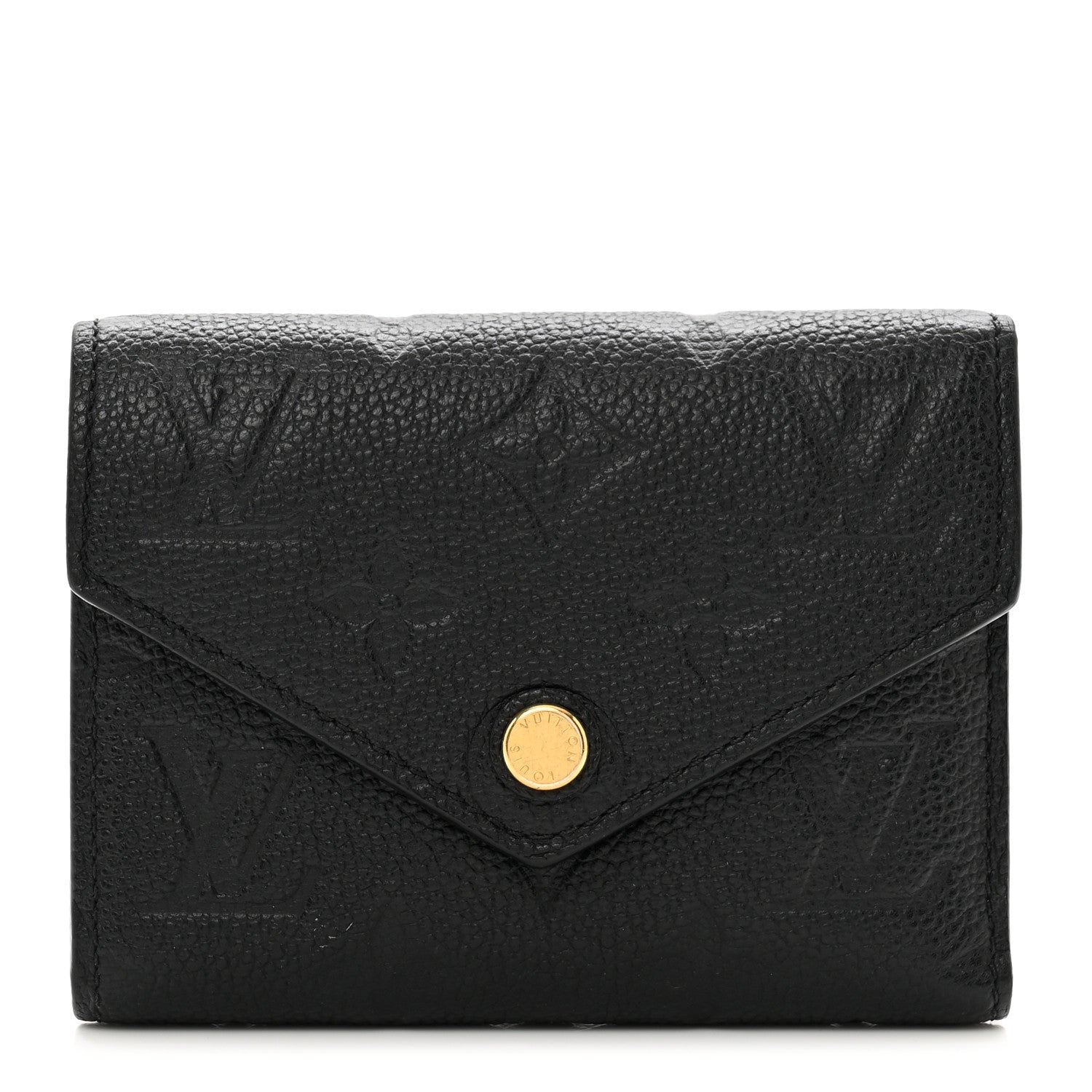 Louis Vuitton Empreinte Victorine Wallet Black 1 of 8