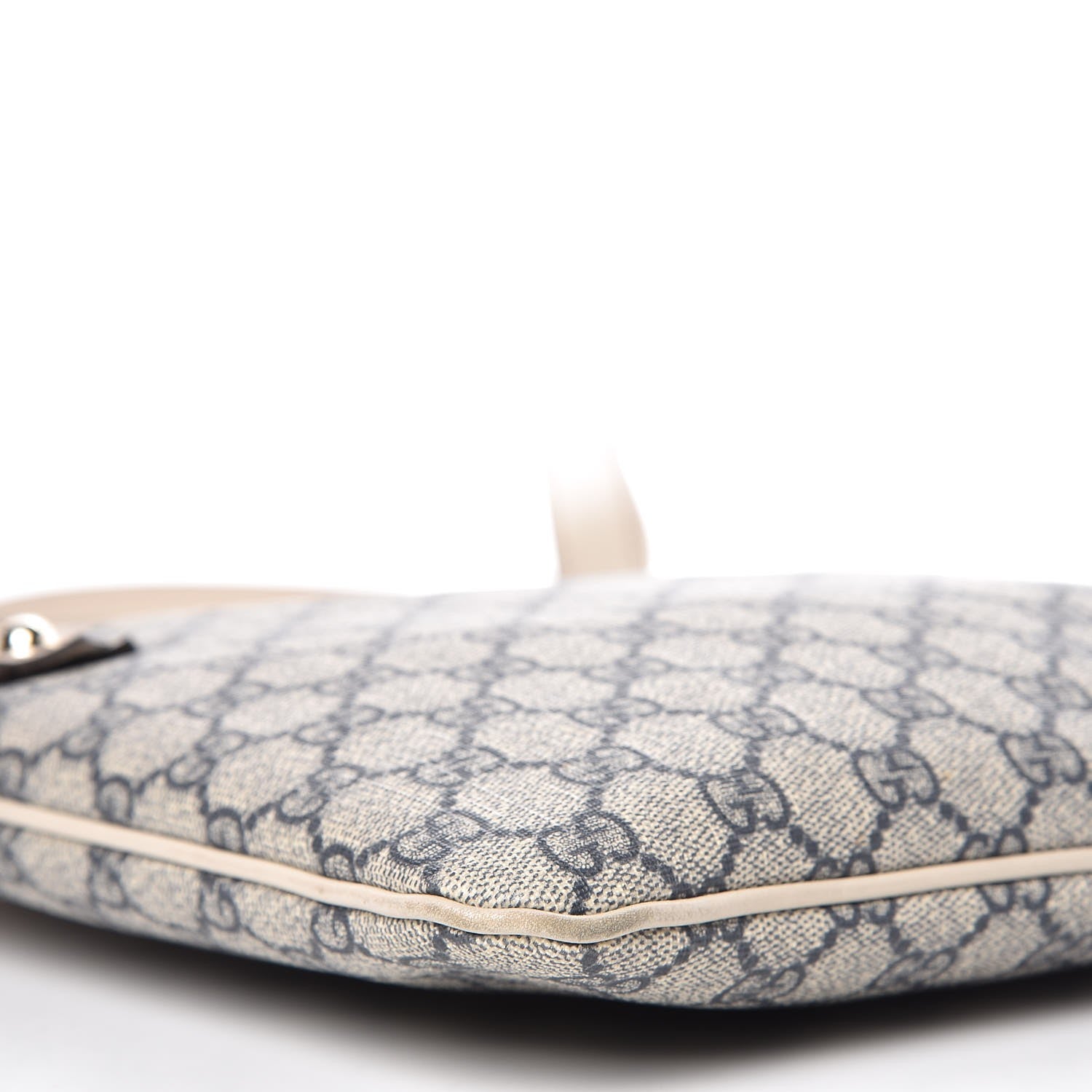 Gucci GG Plus Monogram Flat Messenger Bag Beige Off White 10 of 12