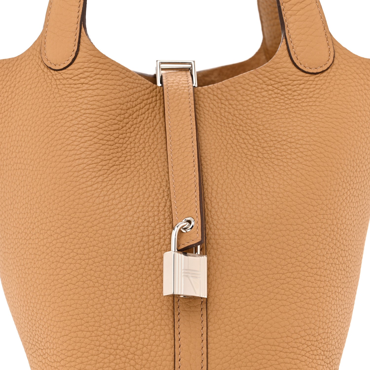 Hermes Taurillon Clemence Picotin Lock 18 PM Biscuit 8 of 11