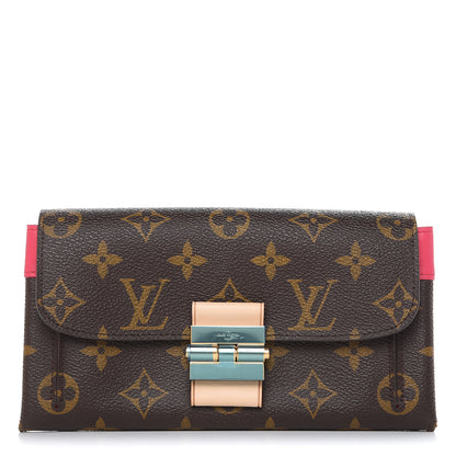 Louis Vuitton Monogram Elysee Wallet Pink 1 of 7