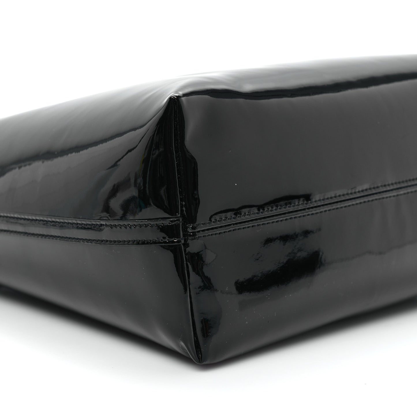 Patent Calfskin Mini Rendez-Vous Hobo Black Black