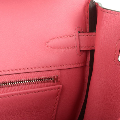 Hermes Swift Birkin 25 Rose Azalee 13 of 25