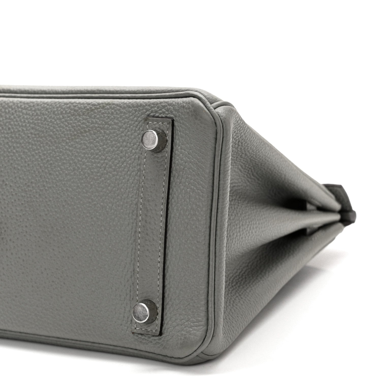Hermes Togo Birkin 25 Gris Mouette 10 of 10