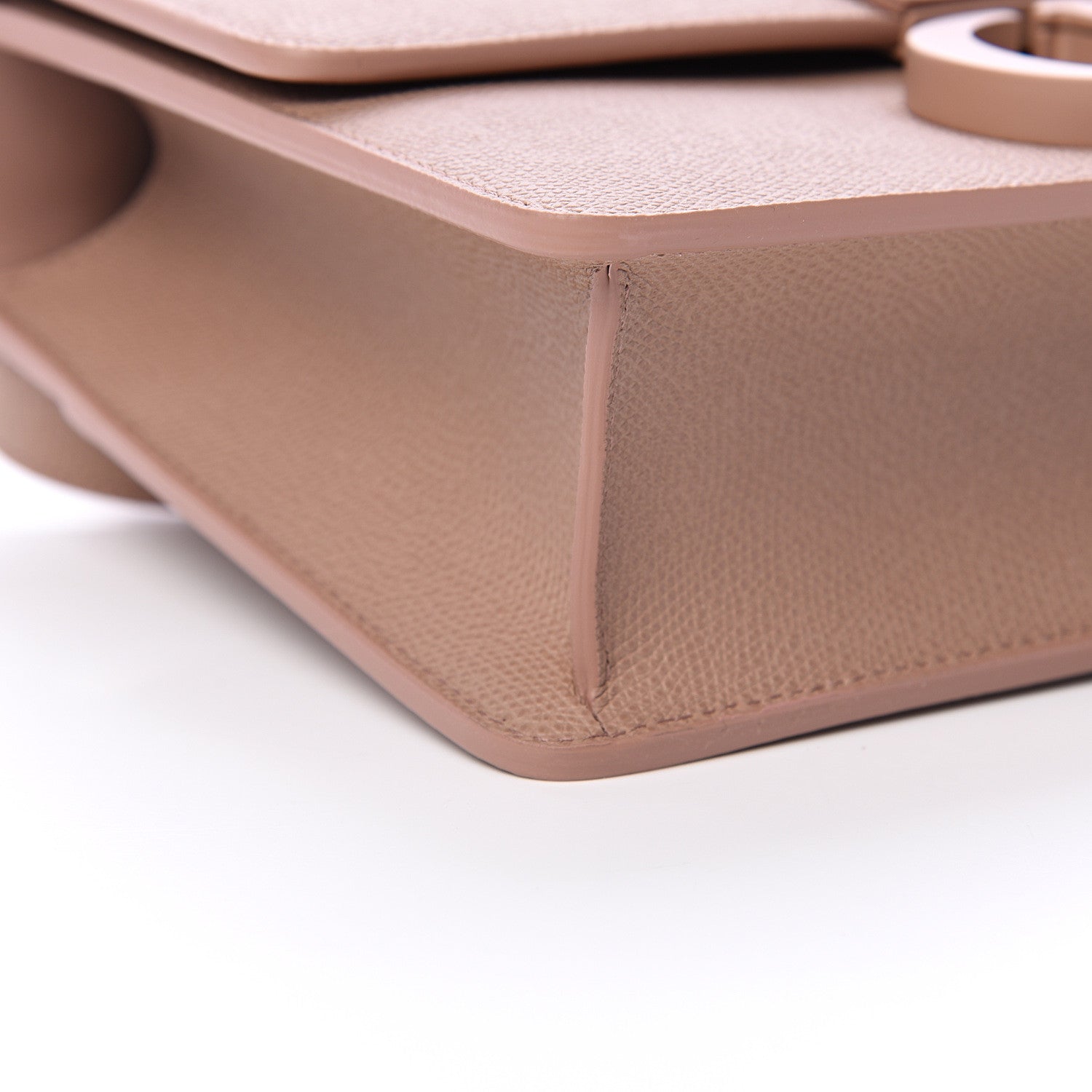 Christian Dior Ultra Matte Grained Calfskin 30 Montaigne Flap Bag Blush 8 of 10
