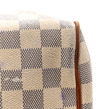 Louis Vuitton Damier Azur Speedy 30 11 of 12