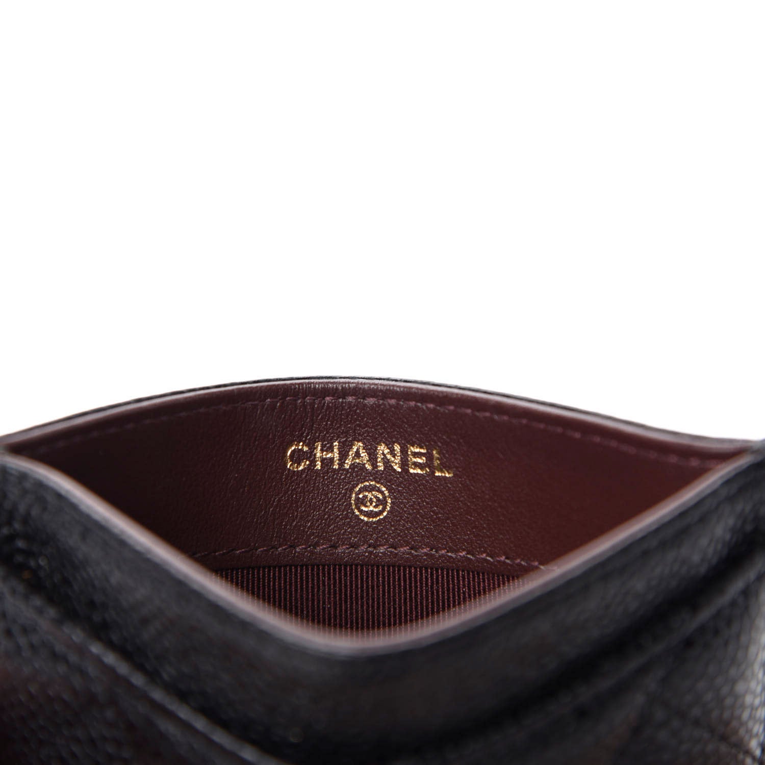 Chanel Caviar Quilted Card Holder Black 7 of 9