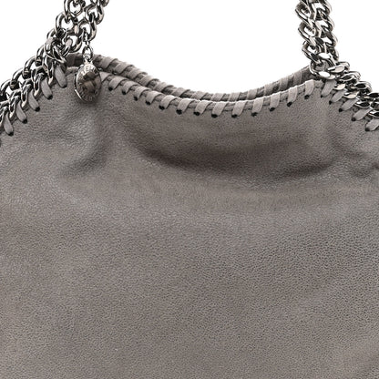 Stella McCartney Shaggy Deer Mini Falabella Crossbody Bag Grey 7 of 9