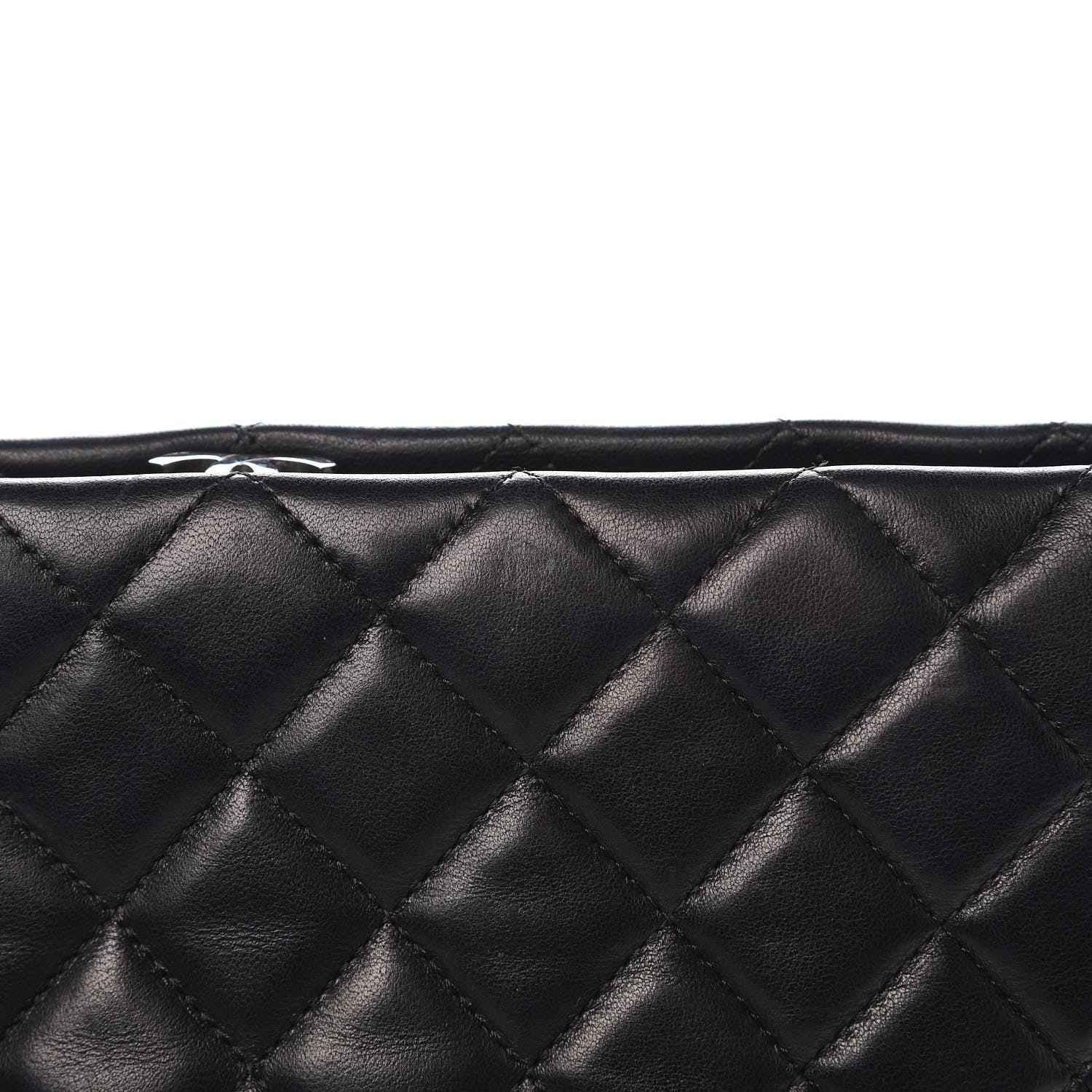 Chanel Lambskin Quilted Clutch Black 9 of 10